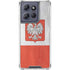 Poland Flag Distressed Moto G 5G (2025) Clear Case